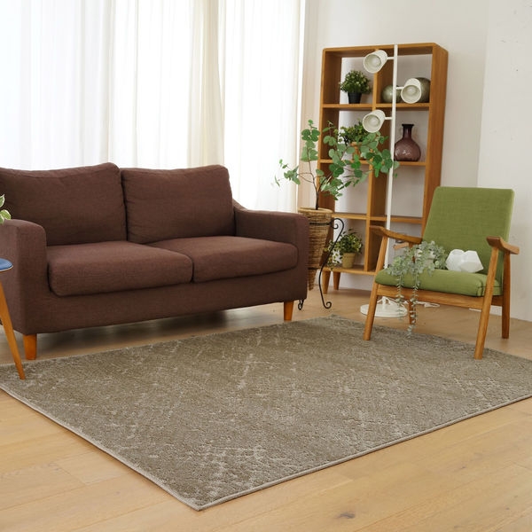 【軒先渡し】スミノエ コンシェルジュ オーダーラグ サザレ 1450×500mm ベージュ AS-SZR811-BE14550 1枚（直送品）