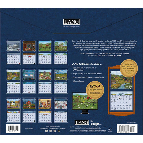 2025年 壁掛けカレンダー アートデザイン 国立印刷局 2025年 壁掛け