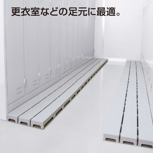 テラモト エコブロックスノコ 灰 セット品 600×1800 MR9866425 1