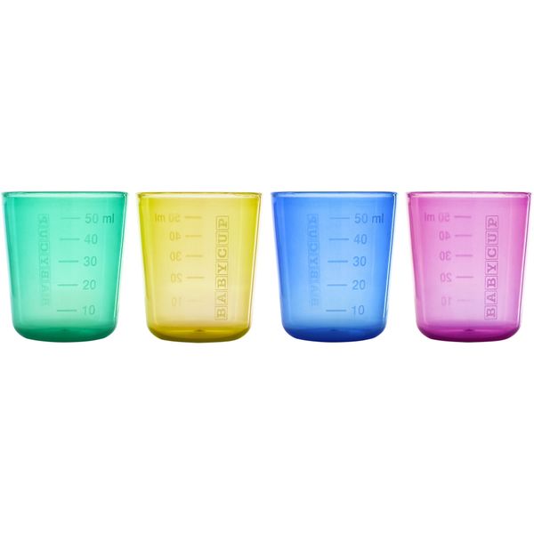BABY CUP（ベビーカップ）ファーストカップ マルチカラー 1個（4個入
