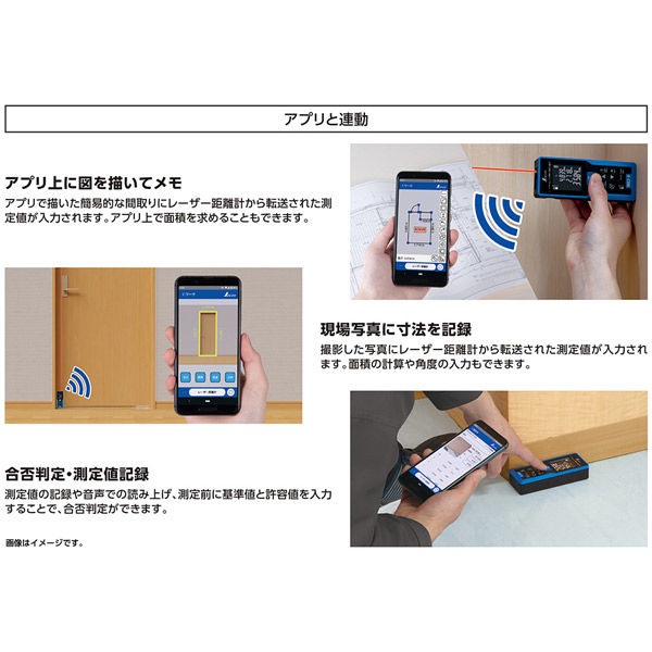 シンワ測定 レーザー距離計 L-Measure BK 78168 1個（直送品