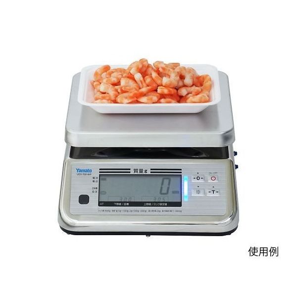 大和製衡 防水型デジタル上皿はかり 検定付き 3kg UDS-700-WPK-3 大和製衡 防水型デジタル上皿はかり 検定付き 3kg UDS-700-WPK-3
