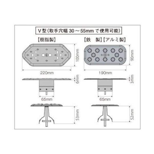 hoshin 溝蓋キャップ s型 コレクション 鉄製