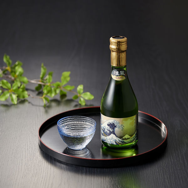 日本酒 Great Wave「雅風」純米酒 300ml 瓶 1本 - アスクル