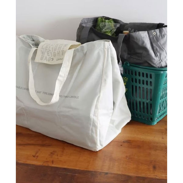 エコバッグ Lサイズオフホワイトマチあり200個まとめ売り