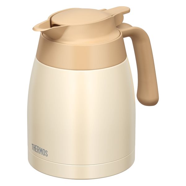 サーモス 卓上ポット 1000ml クリームホワイト TTB-1001 CRW 1個 サーモス 卓上ポット 1000ml クリームホワイト TTB-1001 CRW 1個