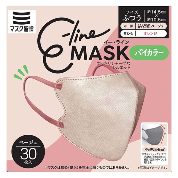 伊藤忠リーテイルリンク マスク習慣 E-lineマスクふつう