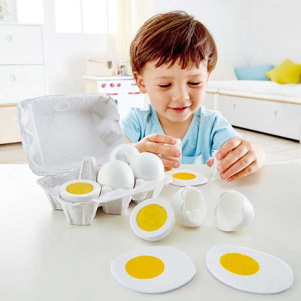 Hape 割って遊べる たまごセット E3156 1個 - アスクル