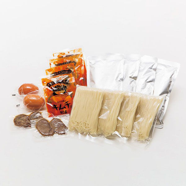 HAY ぴょんぴょん 岩手県産 ぴょんぴょん舎 盛岡冷麺4食 OR4-D 1箱（直送品） - アスクル