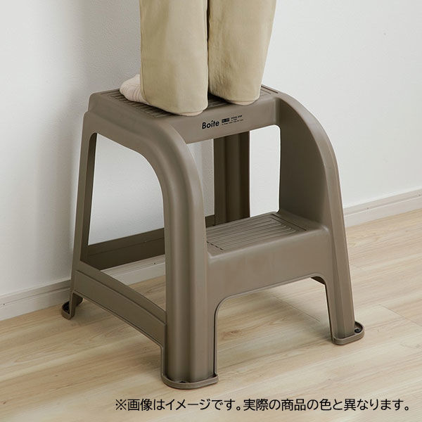 ベストコ 踏み台 ステップ ステップ台 脚立 L カーキ Boite MA ベストコ 踏み台 ステップ ステップ台 脚立 L カーキ Boite MA