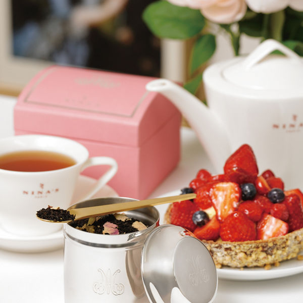 ニナス Royal box for tea カトルフリュイルージュ 紅茶ティー ニナス Royal box for tea カトルフリュイルージュ 紅茶ティー