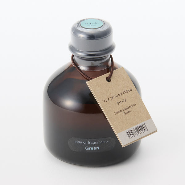 【GINGER掲載商品】 無印良品 インテリアフレグランスオイル グリーン 100mL 良品 エッセンシャルオイル