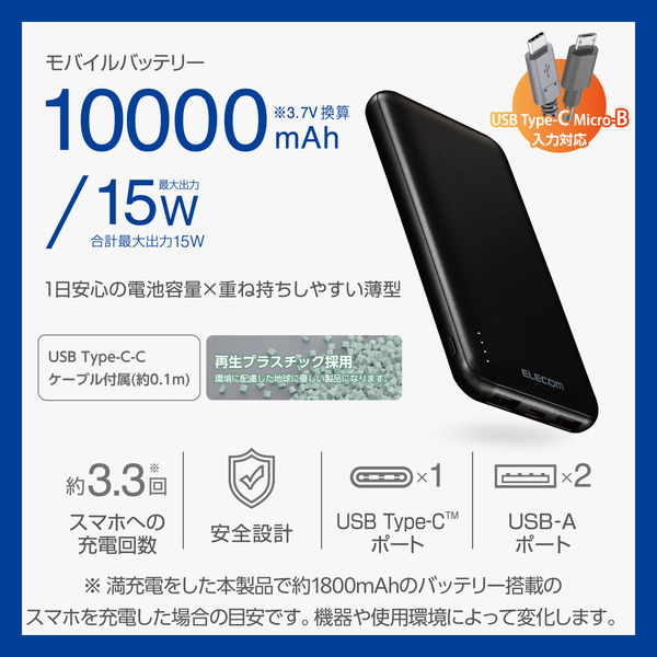 2in1モバイルバッテリー かわいい zepan PD50W - 50th