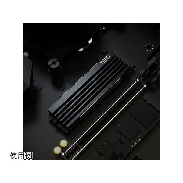 ainex M.2 SSD用高性能ヒートシンクセット ZERO-M05 1個 68-1975 ainex M.2 SSD用高性能ヒートシンクセット ZERO-M05 1個 68-1975