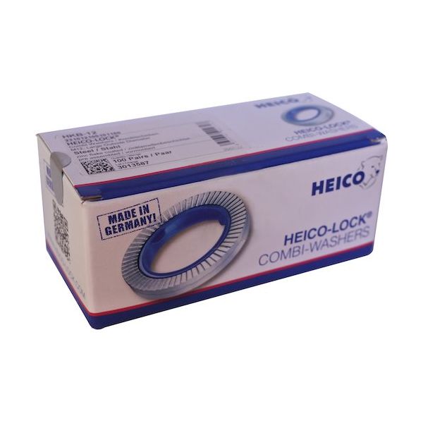 HEICO ハイコロック コンビワッシャー スチール 幅狭M12 (200
