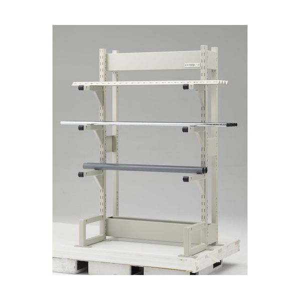 トラスコ中山 ＴＲＵＳＣＯ Ｍ１．５型棚 １５００Ｘ３００ＸＨ１８００ ４段 傾斜２段 連結 M1.5-6534K2B トラスコ中山 ＴＲＵＳＣＯ M1.56534K2 直送 代引不可・他メーカー同梱