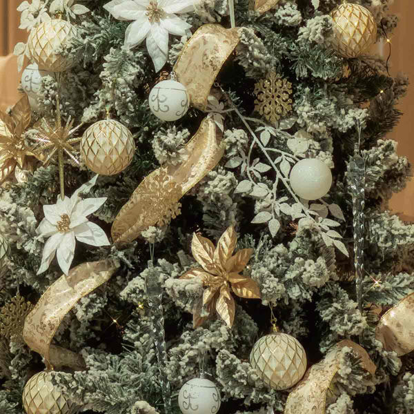 軒先渡し】ストア・エキスプレス クリスマスツリーセット スノー