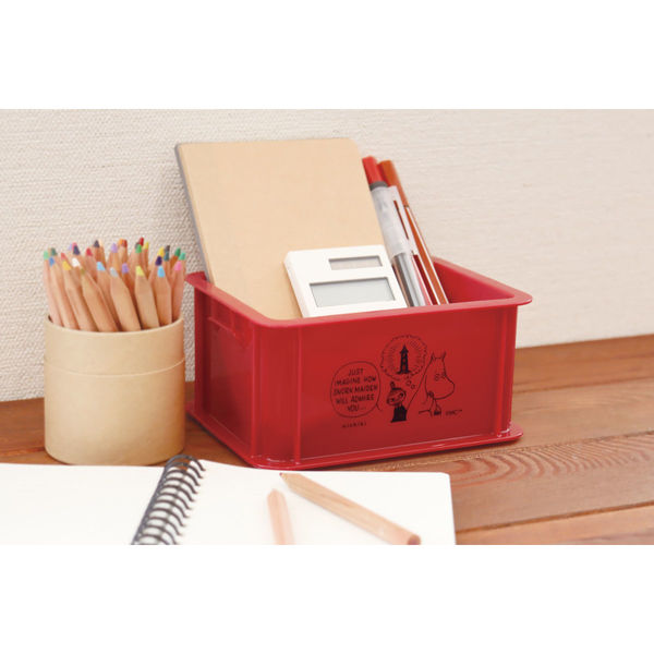 錦化成 ムーミン ミニコンテナ DR 4460213 1個（直送品） - アスクル