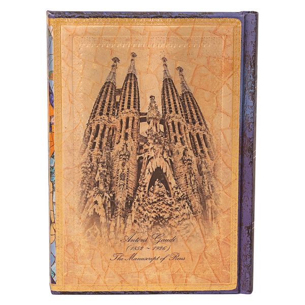 Paperblanks ペーパー PB9780-8 ガウディ レウスでの手記 1冊 Paperblanks ペーパー PB9780-8 ガウディ レウスでの手記 1冊