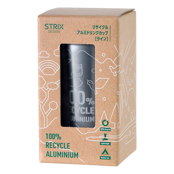ストリックスデザイン リサイクルアルミドリンクカップ ライン 1セット