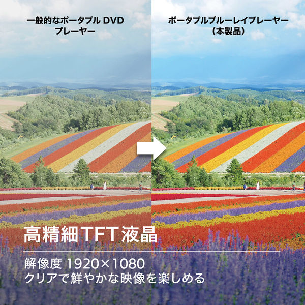 高橋国際商事 15.6インチポータブルBDプレーヤー BW-16BD 1台