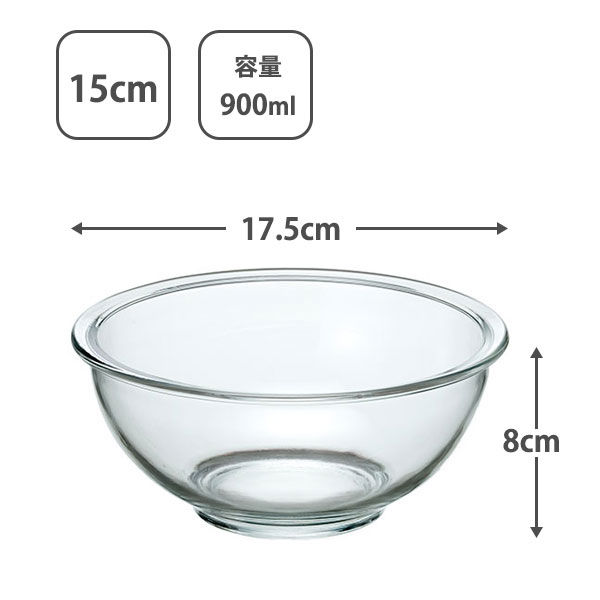 ドイツの名品 イエナグラス 耐熱 ガラスボウル 大1個 中3個 もう1セット有 Trendglas-Jena(トレンドグラス イエナ)輸入正規代理店