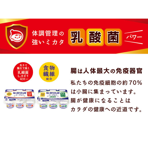チヨ チチヤス [冷蔵]チチヤス 毎朝快調ヨーグルト6P 480g×4個