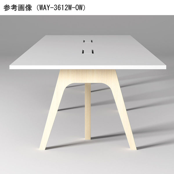 リビングテーブル 軒先渡し】ニシキ工業 ビッグテーブル 幅2800×奥行1200×高さ720mm オフ