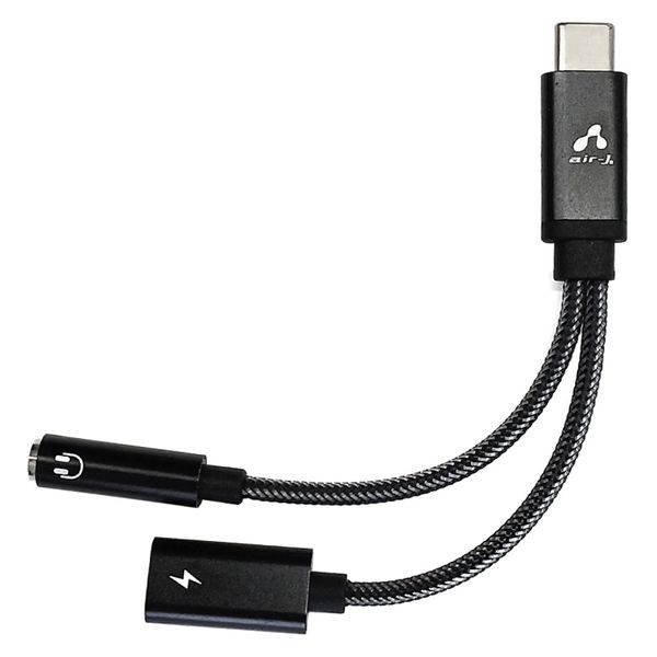 エアージェイ Type-C充電対応オーディオ変換アダプター(3.5mm エアージェイ Type-C充電対応オーディオ変換アダプター(3.5mm