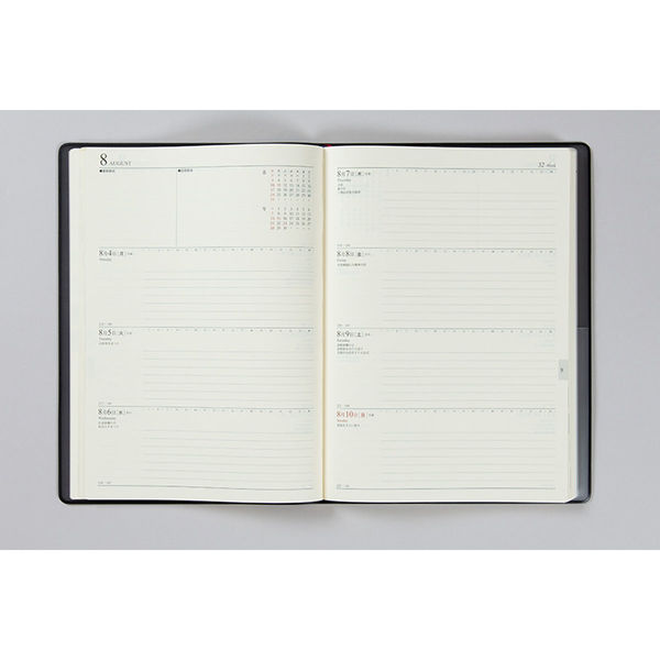 高橋書店 【2025年版】ビジネス日誌 B5 見開き1週間 月曜始まり 黒 58