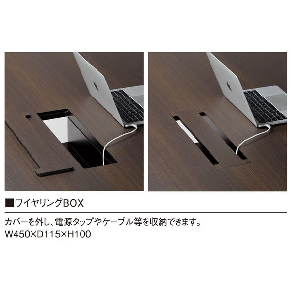 軒先渡し】ニシキ工業 ビッグテーブル 幅2400×奥行900×高さ720mm