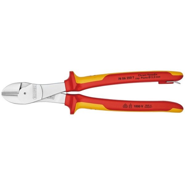Amazon.co.jp: クニペックス KNIPEX 7406-200 絶縁強力斜