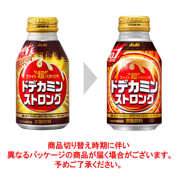 ドデカミン アサヒ飲料 ストロング 300mlボトル缶×24本入×(2