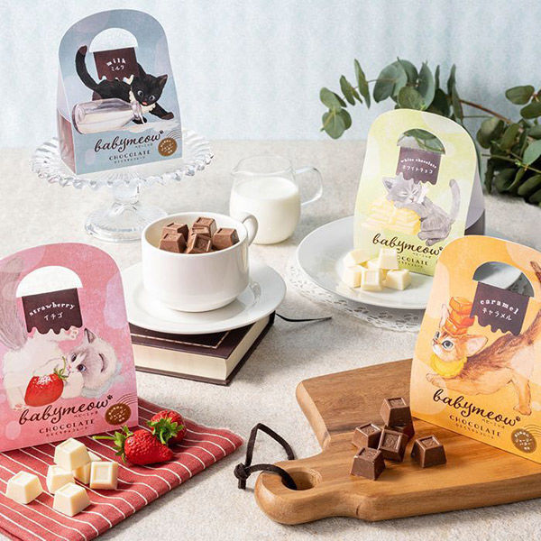 アデリー 【5箱セット】ベビーミャオのひとくちチョコレート