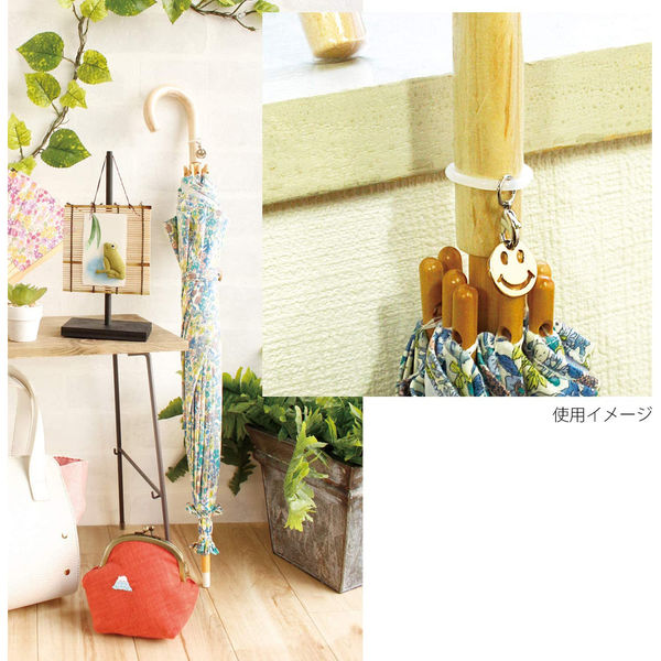 日本紐釦貿易 NBK アンブレラマーカー 白 A13-90-50 1パック(50個