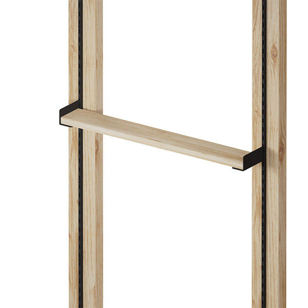 【訳あり】平安伸銅工業 LABRICO 伸縮ラック＆シェルフレール Amazon | 平安伸銅工業 LABRICO 棚柱 棚受け 伸縮ラック アイアン 500