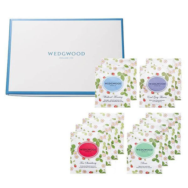 WEDGWOOD ウェッジウッド ワイルドストロベリーティーバッグ WEDGWOOD ウェッジウッド ワイルドストロベリーティーバッグ