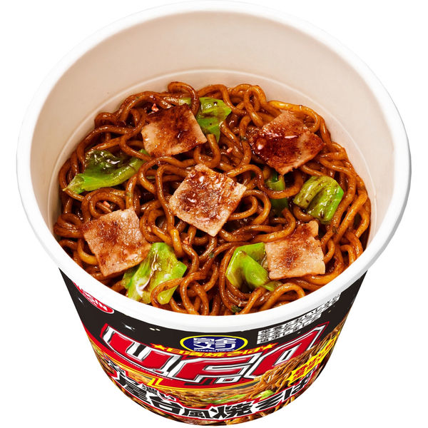 日清食品 完全メシ 日清焼そばU.F.O. ぶっ濃い屋台風焼そば 1