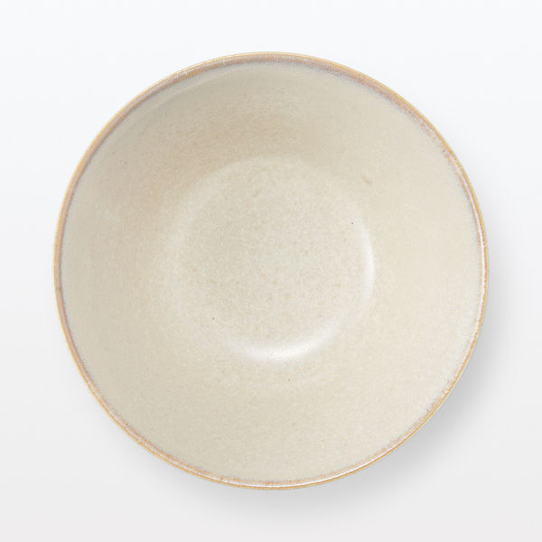 無印良品 美濃焼 丼 白釉 約直径15.8cm 良品計画 - アスクル