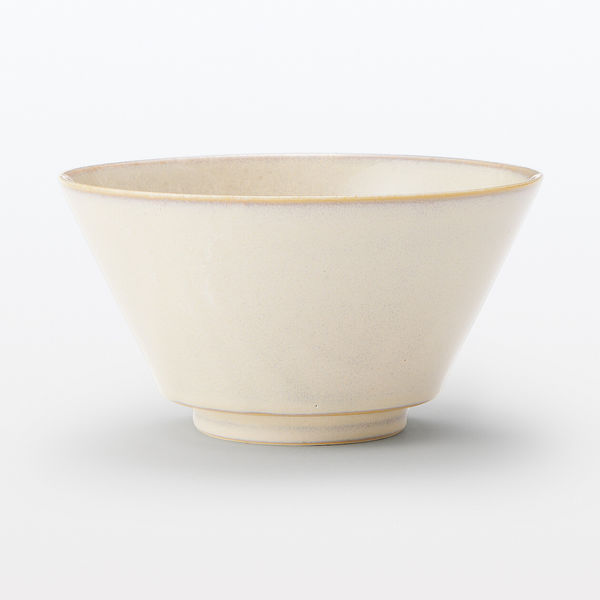 無印良品 美濃焼 丼 白釉 約直径15.8cm 1セット（1個×5） 良品計画 - アスクル