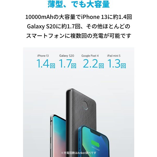Anker 523 Power Bank （PowerCore 10000） - アスクル