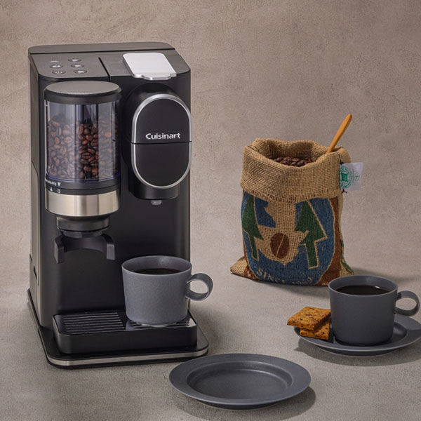 Cuisinart ドリップワン　ミル付きコーヒーメーカー 挽きたての香り、淹れたての味を1杯ずつ楽しめる クイジナート