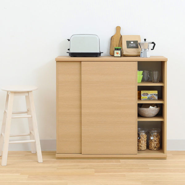 白井産業 ピタシエ カウンター下キャビネット 幅900×奥行296×高