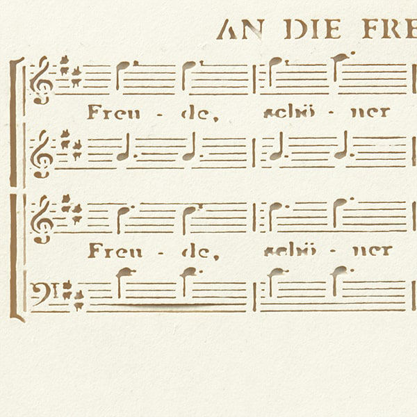 山櫻 4号 特殊名刺 切り絵 S4 (スコア)フロイデ 4 (50枚) YAMA