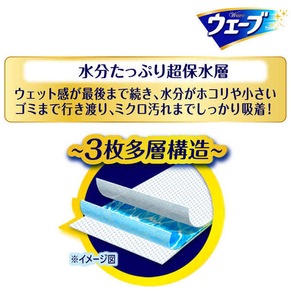 業務用 ウェーブ フロアワイパー（フローリングワイパー）用