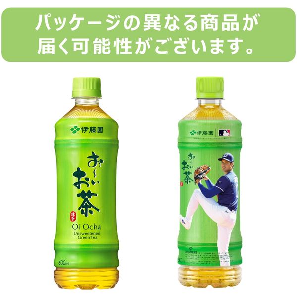 伊藤園 おーいお茶 緑茶 600ml 1セット（96本） - アスクル