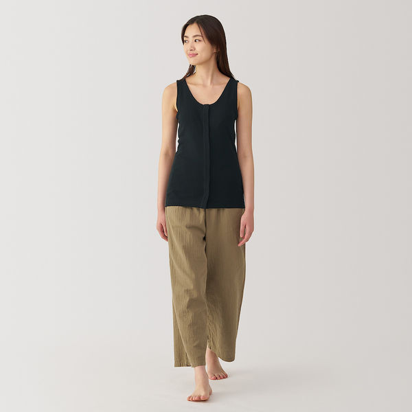 MUJI (無印良品) - 無印良品☆洗えるウールタンクトップ婦人用Mサイズ：オフ白／バスト80～86㎝ 無印良品☆洗えるウールタンクトップ婦人用Mサイズ：オフ白