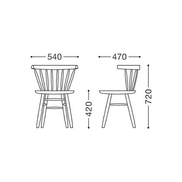 軒先渡し】桜屋工業 CHERRY RESTAREA チェア オークレイ ホワイト