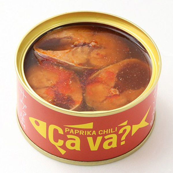 岩手缶詰 岩手県産 国産サバのパプリカチリソース Ca va?（サヴァ）缶