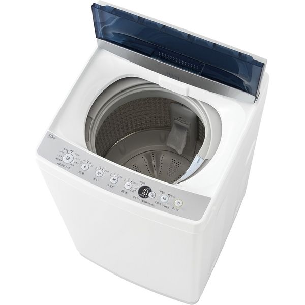 ハイアール 7.0kg全自動洗濯機 JW-C70C(W) 1台（直送品）